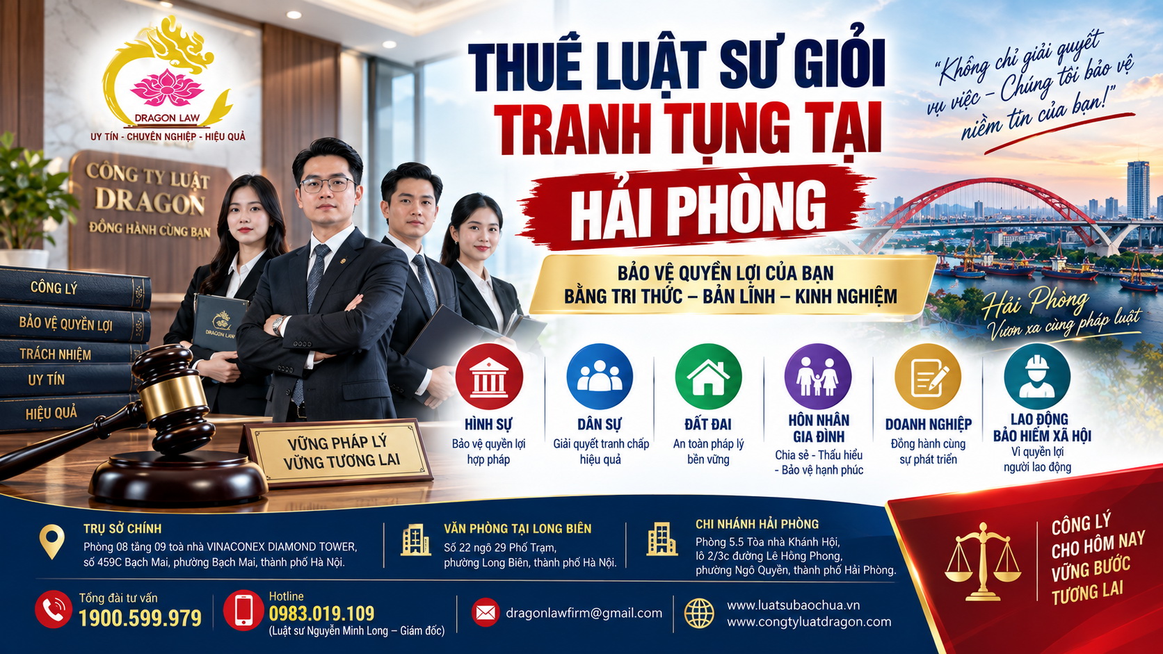 Bạn đang tìm kiếm luật sư giỏi tranh tụng ở Hải Phòng?